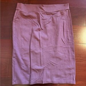 Charlotte Russe Mauve Pencil Skirt